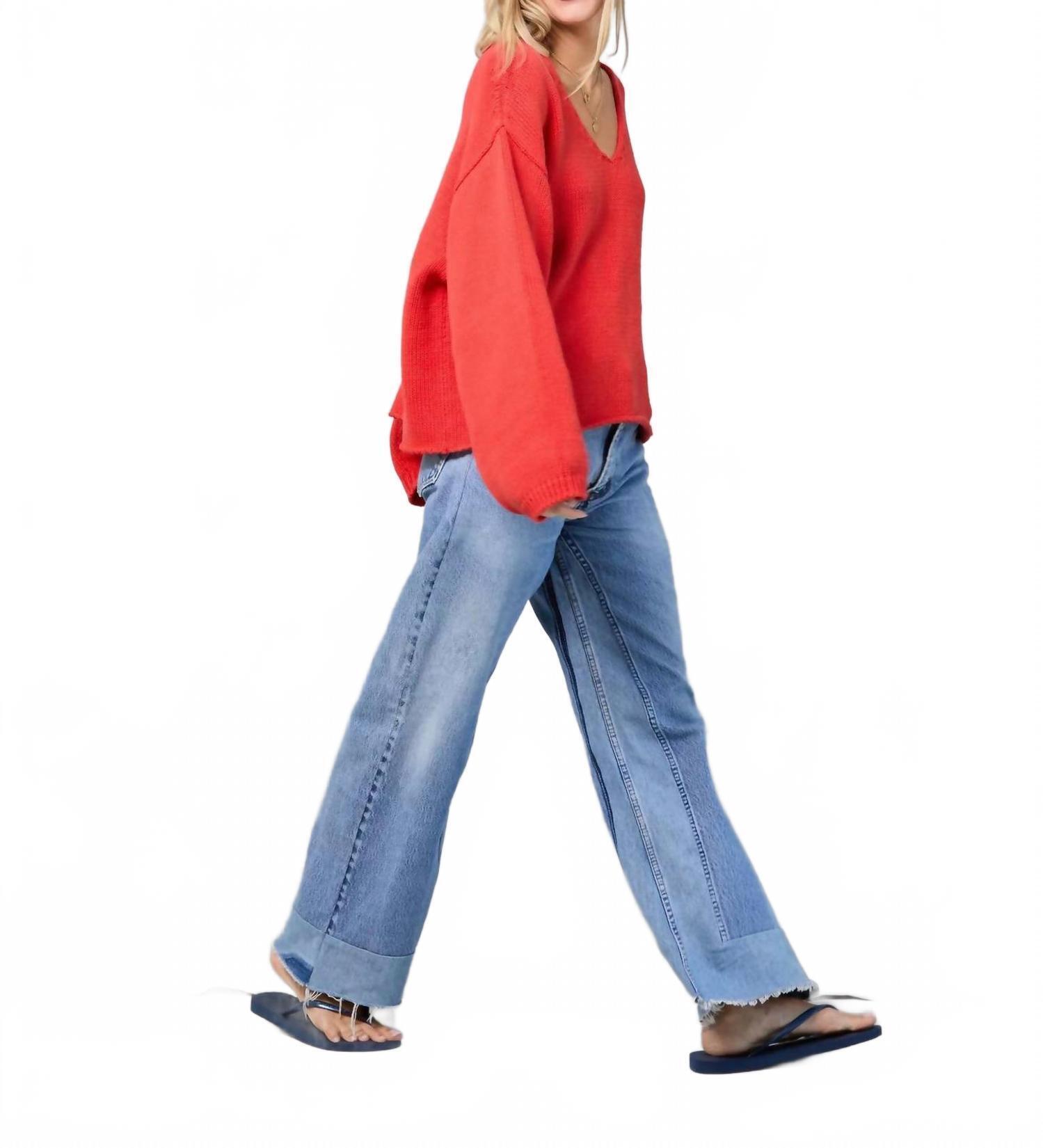 New Mamene Winona Sweater In Sunset — image 5 of 5